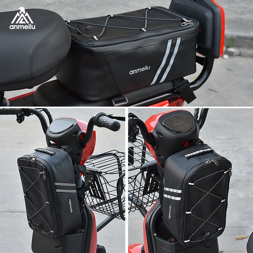 Cross-border driving package rear seat package electric bicycle carrier package rear shelf package mountain bike tail package riding camel bag equipment 