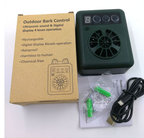 New K6 Ultrasonic Barking Stopper Deterrent Noise Reduction Dog Trainer with Charger