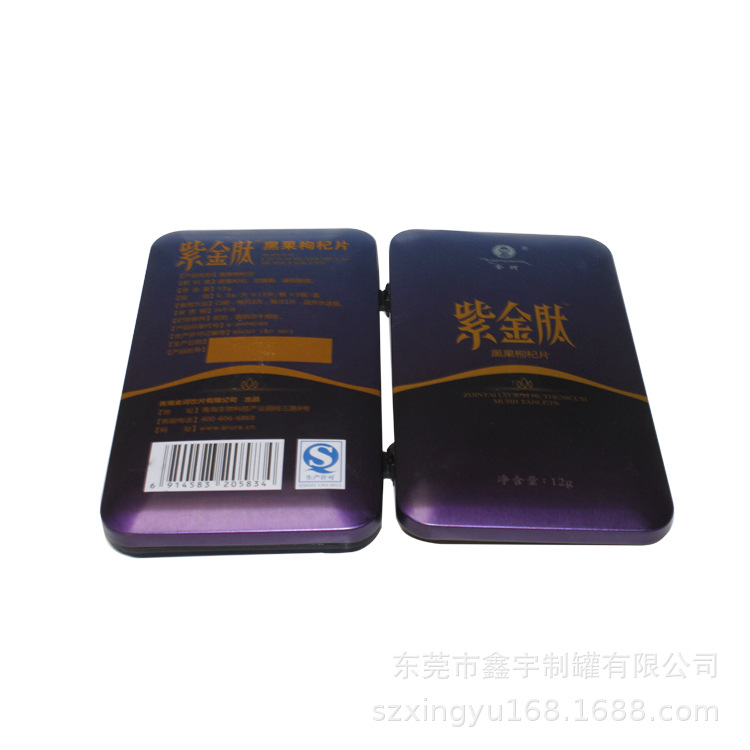 Tianjin flor de cáñamo lata Nanchong Peng 'an Wu Daozi caja de hierro torcido horneado caja de hierro reducida