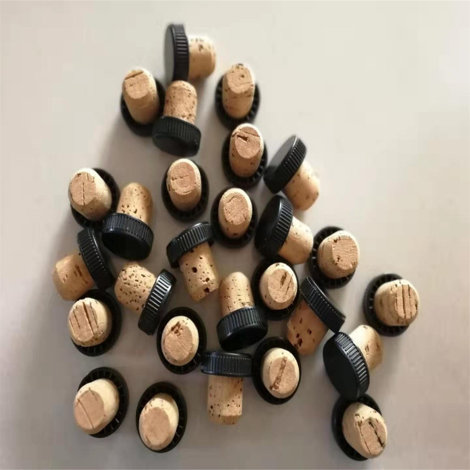 特价热销【带盖天然软木塞】食品直接接触密封效果好【直径19.5】