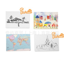 12分bjd ob11娃娃屋dollhouse迷你装饰 无框板画