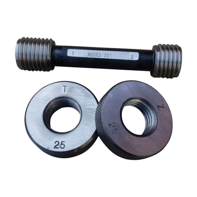 Стальной стержень стопорный датчик с прямой резьбой 75 градусов резьбовой заглушка датчик резьбового кольца M16-M40 строительный стальной стержень стопорный датчик