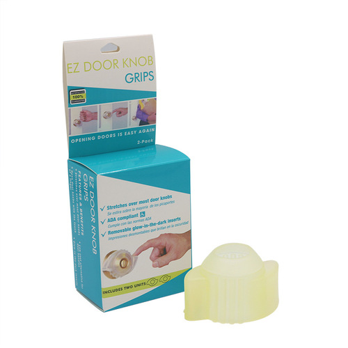 Luminous door lock cover door handle glove thickened soft anti-collision pad room door lock anti-collision protective cover