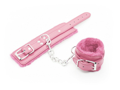 Manufacturer Direct Supply Leather Fleece Hand and Foot Cuffs Erotic Adult Toys Alternative Toys Bondage Hand and Foot Ring