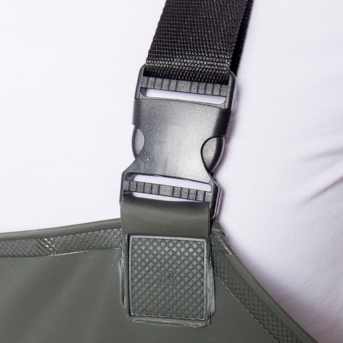 Yuduoduo half-length waders manufacturer direct sales rain pants waterproof clothing men's waders leather fork thickened fish fishing fishing trousers