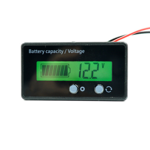 LCD Electric Bike Battery Voltage Display Digital 6-63V Universal Lithium Battery Tester 12V 24V 48V