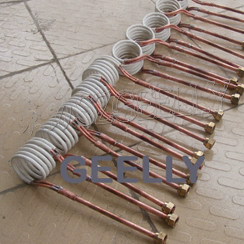 Различные виды использования электромагнитного индукционного нагревательного змеевика медная катушка десятилетний опыт производства старых мастеров Индукционная медная катушка