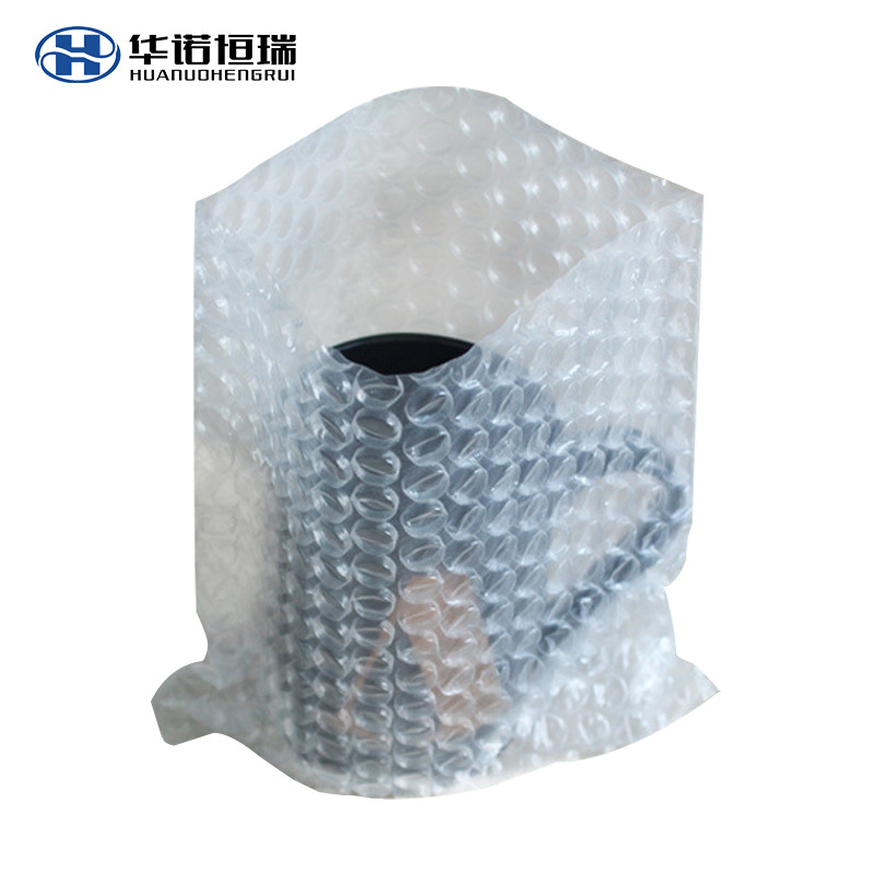 En stock bolsa de burbuja de gran tamaño pequeño embalaje bolsa de burbuja transparente de una sola cara engrosada embalaje expreso bolsa de burbuja a prueba de golpes al por mayor