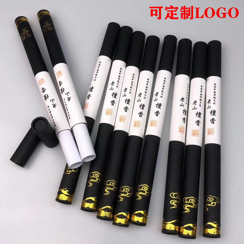 迎香缘10克礼盒套装檀香家用沉香线香礼品包装海南降真龙涎香批发