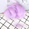 Macaron -colored turf feathers and feathers wave ball gift box filler DIY handmade dream catcher