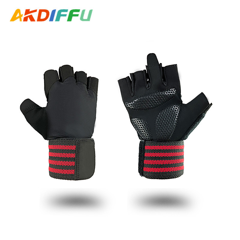 Fábrica al por mayor transfronteriza guantes de fitness casuales resistentes al desgaste antideslizante transpirable que absorbe el sudor guantes de equitación