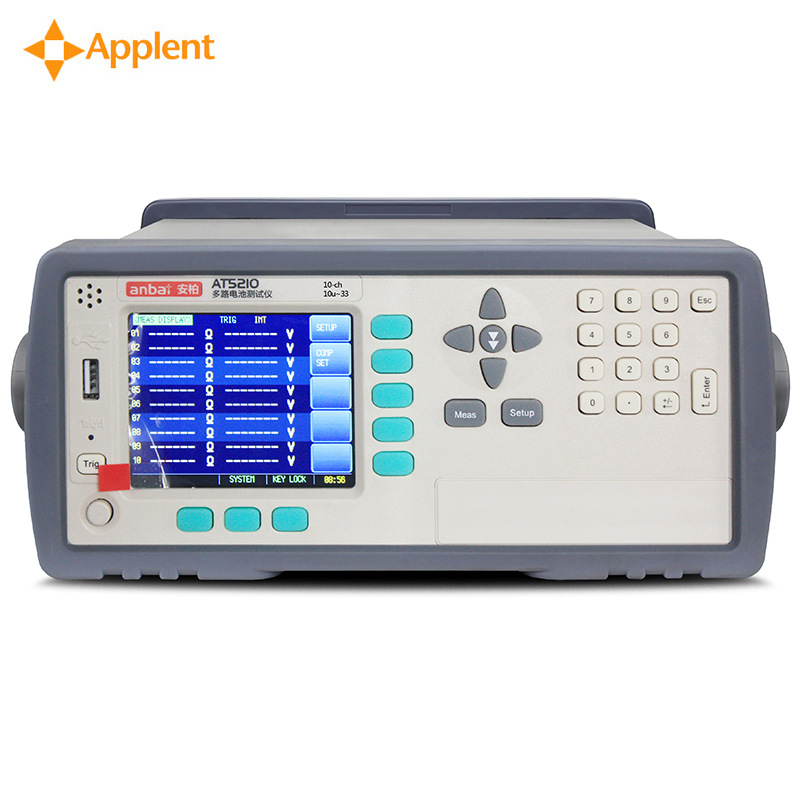 安柏多路电池测试仪AT5202电池内阻测试仪内阻检测仪表锂电测量仪