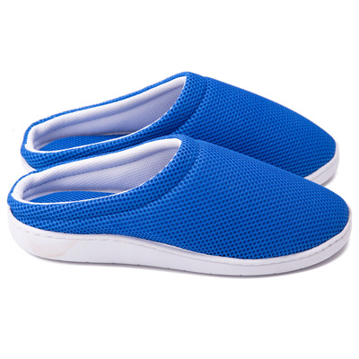 goods in stock 3D Amazon Mesh cloth Bamboo fiber Gel slipper slipper Memory Foam Cloth slippers
