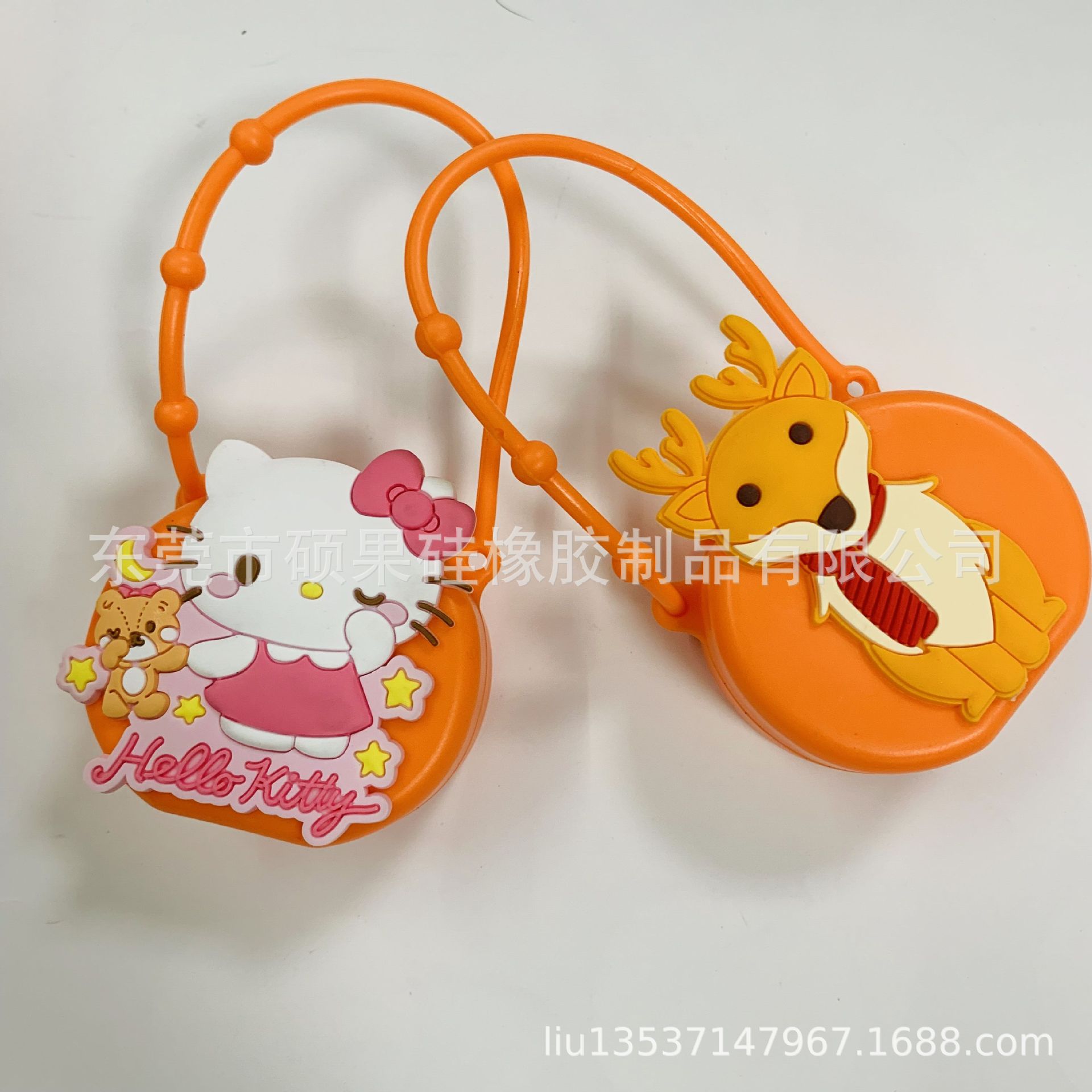 梯形30ml洗手液 儿童户外洗手液 挂饰硅胶PVC