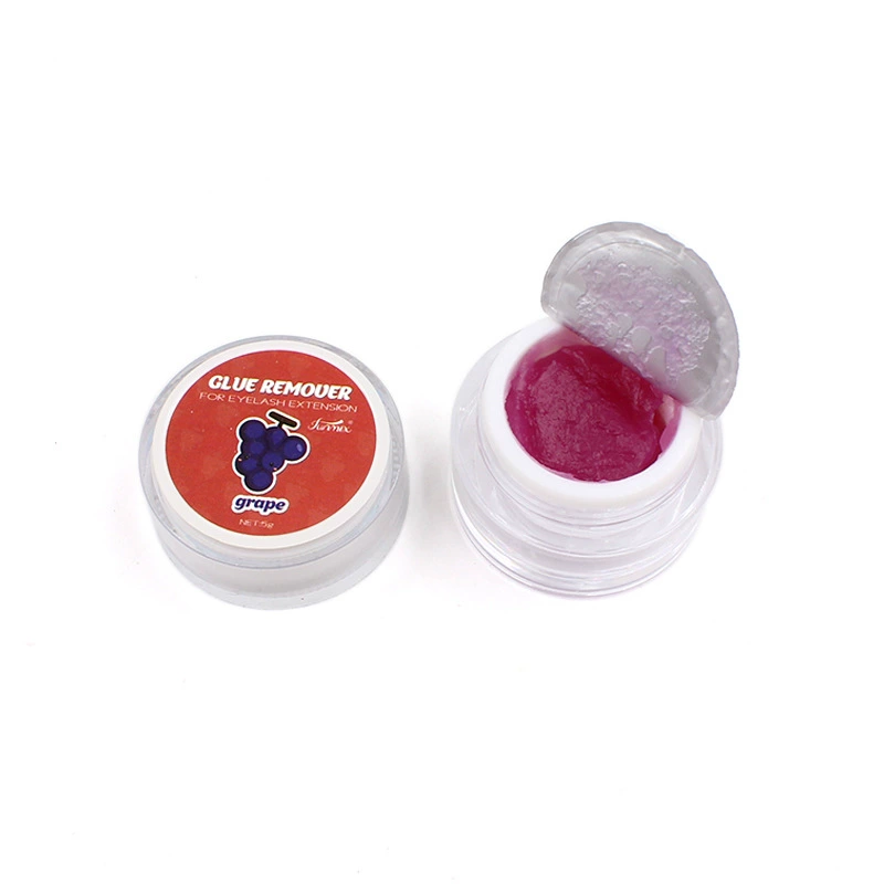 Eyelash Glue Remover Cream (FUNMIX) 5 g, quick odorless non‑irritating, fruity flavors