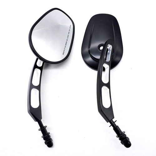 Motorcycle rearview mirror modified Harley reversing reflector all-aluminum universal personalized large mirror cross-border best-selling model