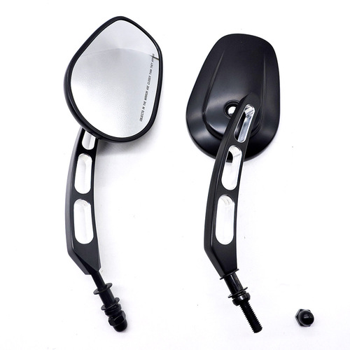 Motorcycle rearview mirror modified Harley reversing reflector all-aluminum universal personalized large mirror cross-border best-selling model