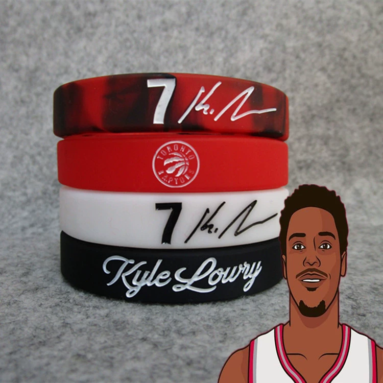 Браслет-резинка для запястья с силиконовой набивкой Kobe James Curry Wade Irving Westbrook, спортивный, светящийся, мужской со звездами