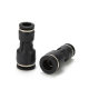 Pneumatic connector White quick connector PU6-8-10-12 plastic straight-through quick plug PG8-6 reducing air pipe connector