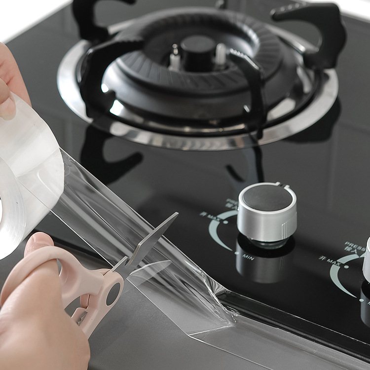 网红强力无痕魔力胶透明亚克力双面胶 可水洗可重复使用纳米胶带