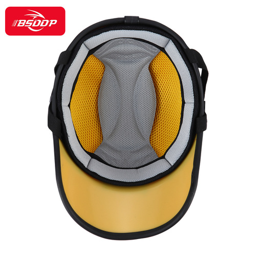 Wholesale summer breathable half helmet Harley baseball helmet men and women lightweight safety helmet electric car summer helmet duckbill hat sun protection