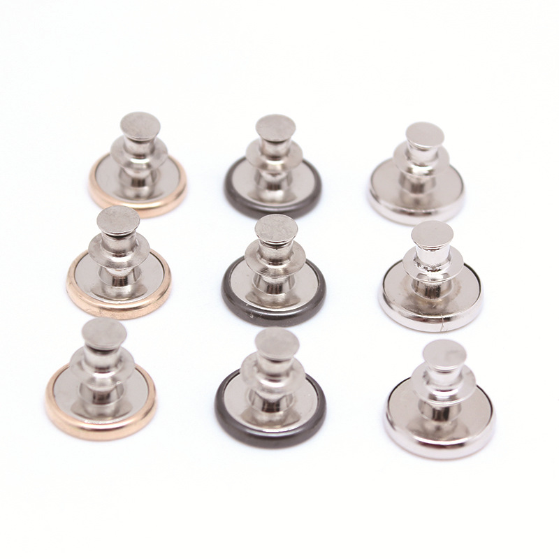 工字扣  现货供应15mm铜工字扣光面图案面固定款+摇头款背带裤扣