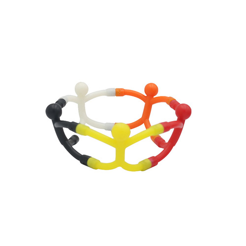 Wall-climbing magnetic villain soft glue changeable magnet man magnet villain doll toy creative villain hook