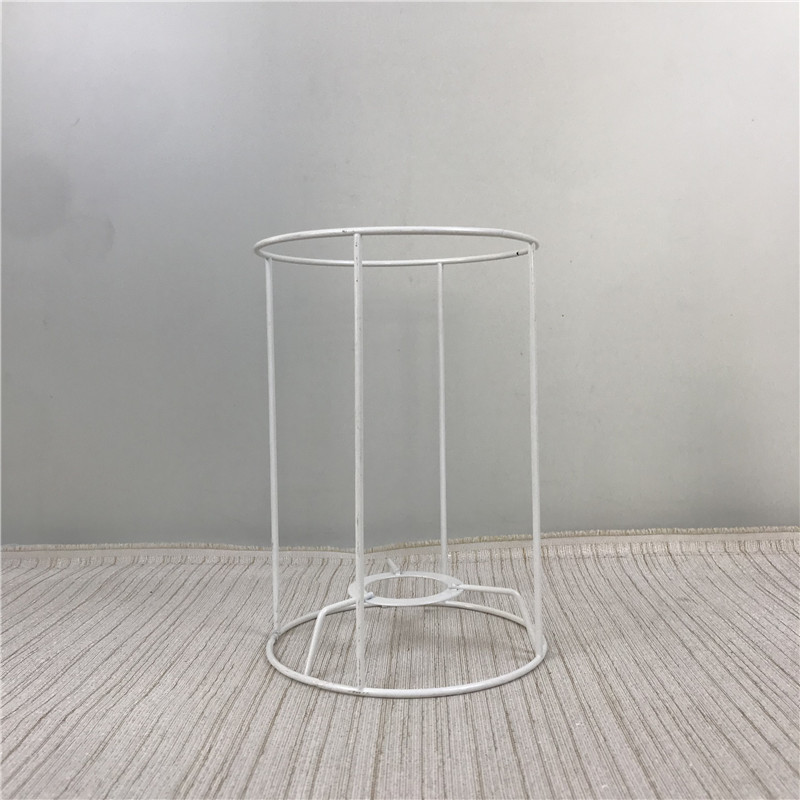 [Xianfan] ins tela casera cuerda trenzada pantalla estante de hierro E27 accesorios de iluminación bricolaje marco de hardware