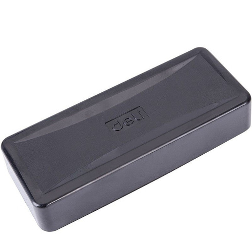Deli 7834 magnetic whiteboard eraser has a built-in magnet that can be attached to the whiteboard, drawing board eraser, writing whiteboard eraser