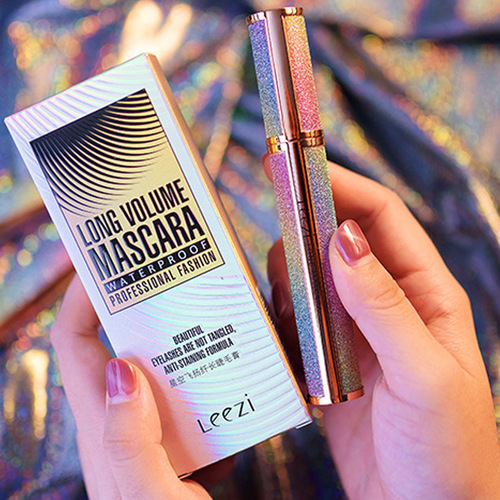 Liz Starry Sky Mascara 4D Slim, Thick and Curly, Waterproof, Sweatproof, No Stripping, No Smudge, Makeup for Beauty Women