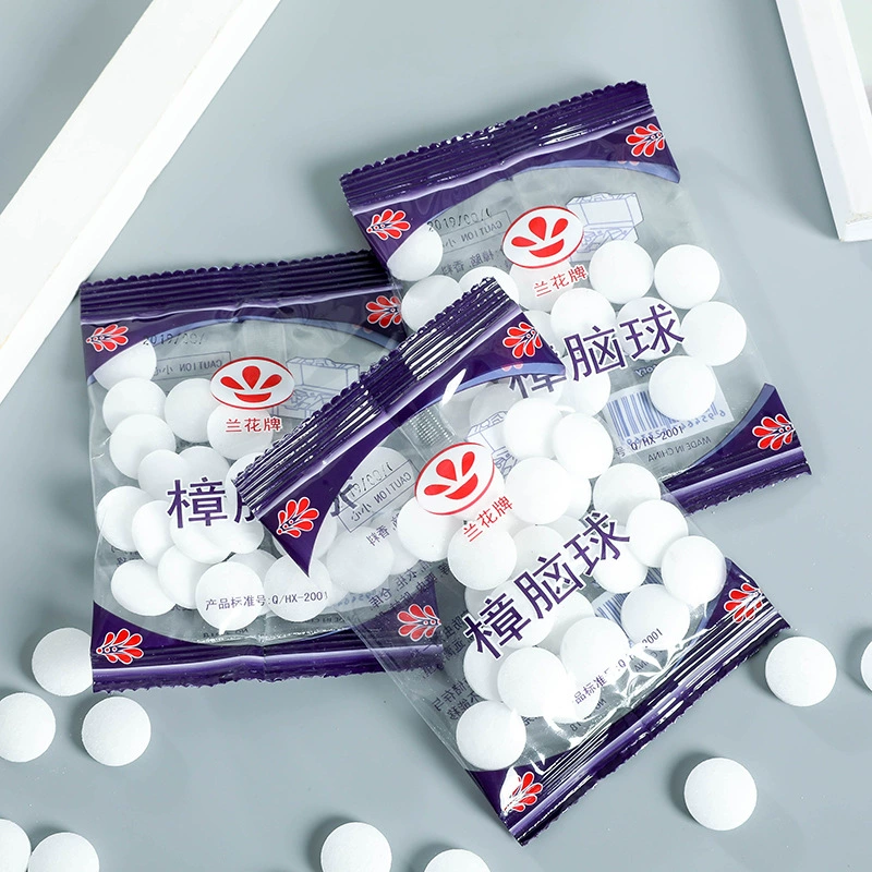 Камфорные шарики для домашнего использования, шарики против плесени, против моли и отпугивающие насекомых, блоки из камфорного дерева для спальни, камфорные шарики, санитарные шарики оптом.