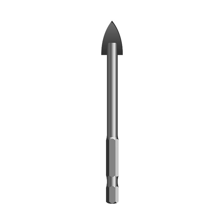 Fabricante Suministra Brocas Triangulares de Cerámica con Vástago Hexagonal Reforzado, Brocas para Azulejos de Aleación, Perforadora de Hormigón y Vidrio al por Mayor