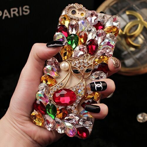 Apple 13 mobile phone case iPhone15 rhinestone protective cover 15Pro fox 11Promax for 14 foreign trade XR