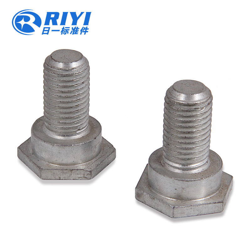 M12六角头台阶螺丝45钢外六角台阶螺丝源头螺丝厂家供应