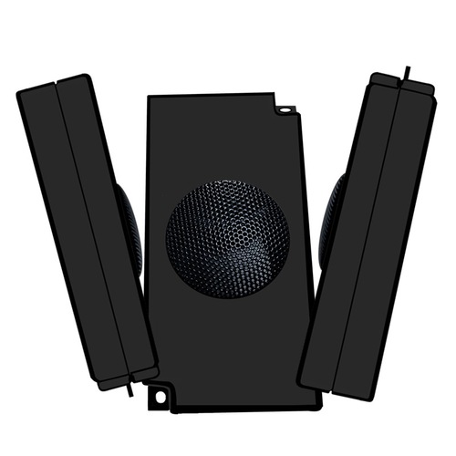 Speakers 12060 cabinet 8 ohms 5W for advertising LCD TV massage sofa bed vending machine loudspeaker