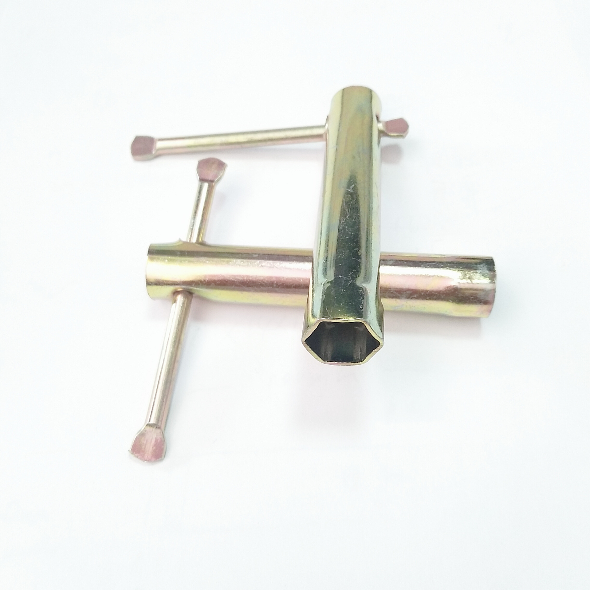 14#带把冲压套筒扳手 彩锌火花塞扳手 （免费拿样）