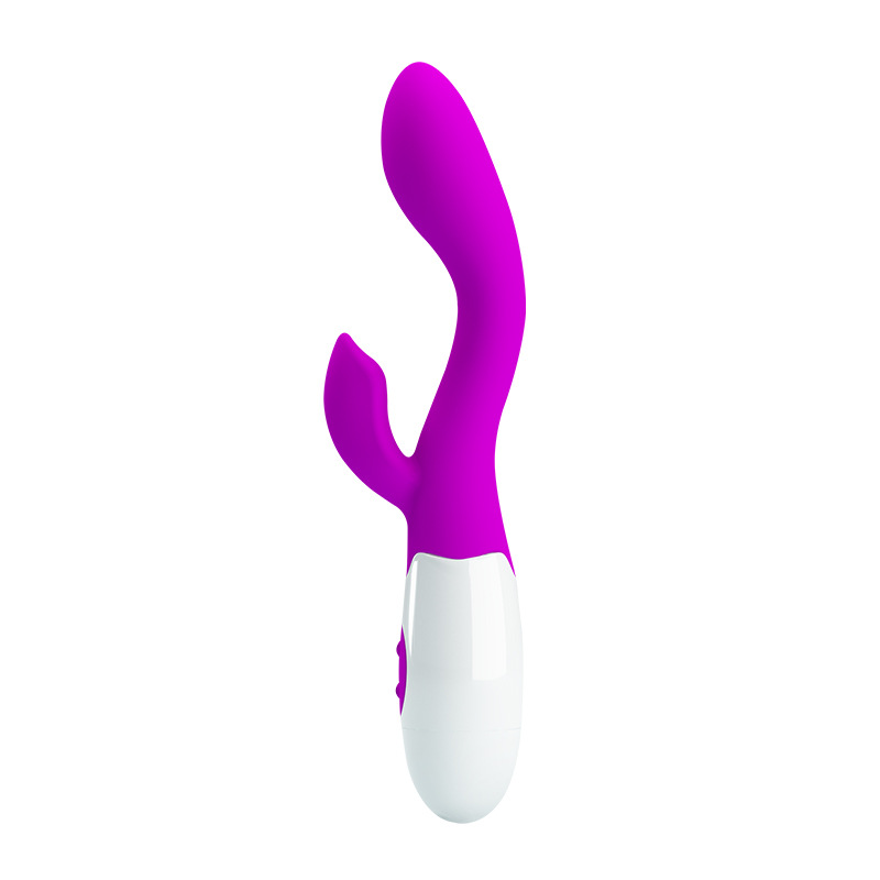 Pantian 30-vibración de frecuencia G-spot doble palo de choque versión de moda material liso de silicona 14174 EQUIPO DE masturbación femenina