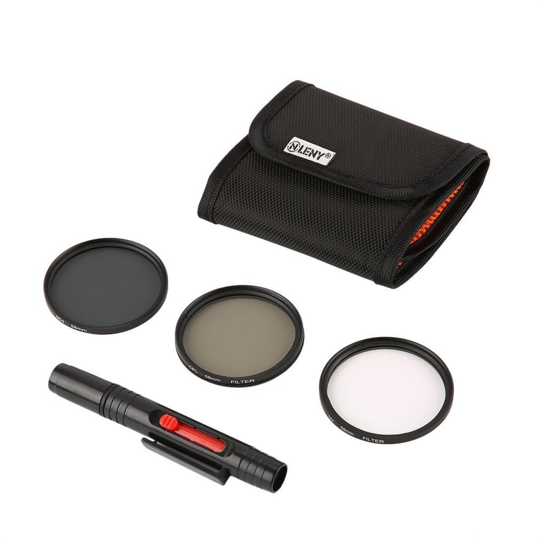 SLR camera photography filter set UV protection lens CPL polarizer ND4 +3 pieces filter package export
