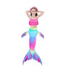 Children's swimwear, clothing, "fish tail" cut