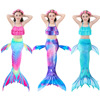 Children's swimwear, clothing, "fish tail" cut