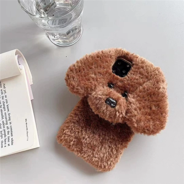 Plush-Brown Teddy Dog