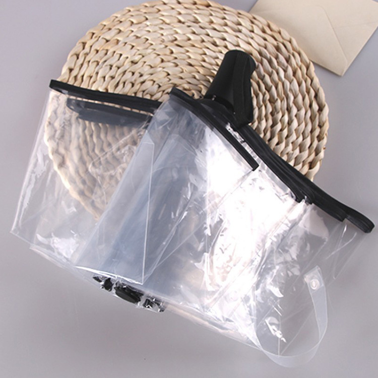 Borde negro automático (mango negro)