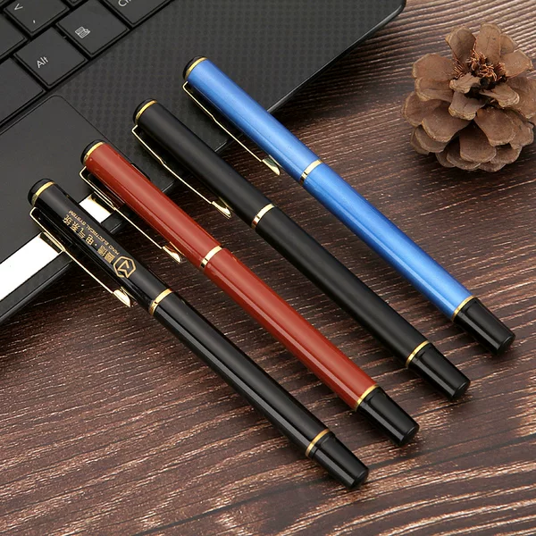 Signature Pen Logo Gift Pen Metal Business Creative Ballpoint Pen Metal Water Pen Ballpoint Pen New Style