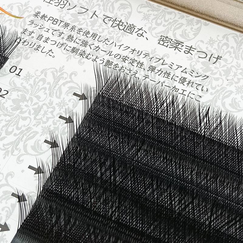 520Yy Eyelashes, Cross-Grafted, Flowering Mesh 0.07 Weave Lashes, Exclusive for Purple Eyes Beauty Eyelash Shop 4