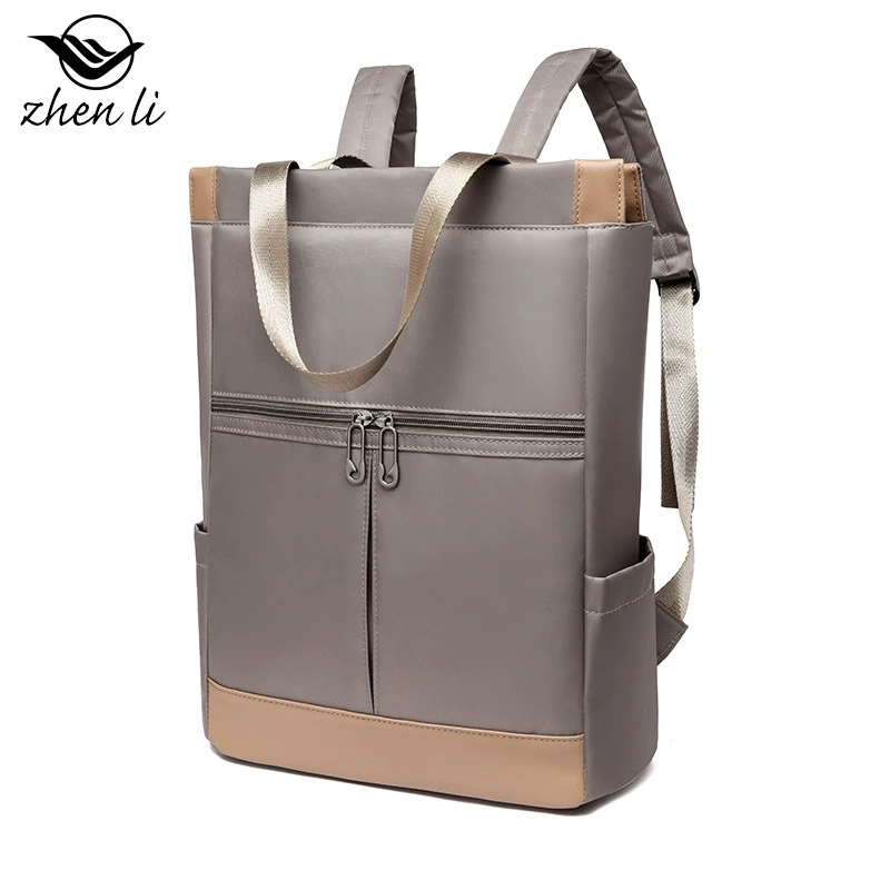 Рюкзак (Zhenli)Trend Shoulder Bag, холщовый Oxford, 38×30×6 см, легкий городской стиль