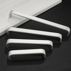 Kitchen cabinets Nordic style simple solid furniture handle hardware space aluminum drawer wardrobe versatile small handle