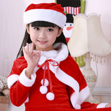 Санта -Клаус одежда рождественская взрослая набор рождественская мужская одежда Детская девочка и девочки Санта -Клаус одежда