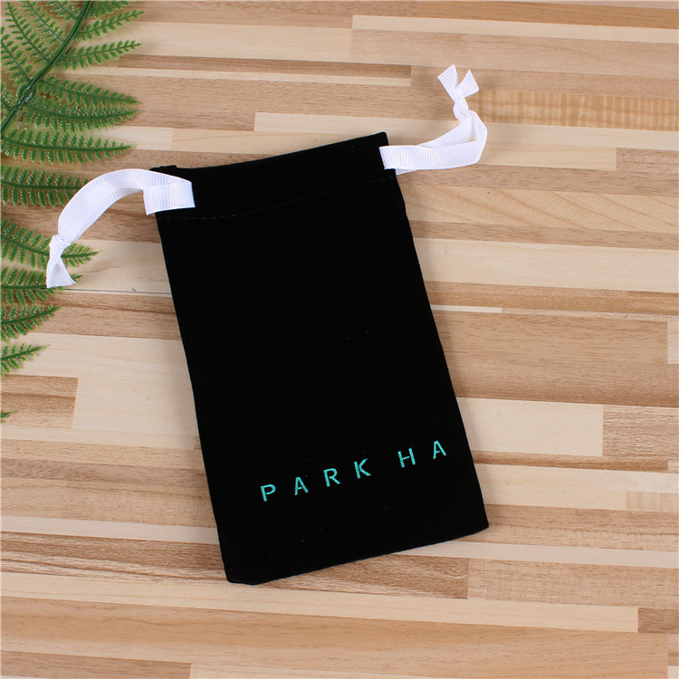 Bolso de terciopelo con cordón Wenwan joyería de jade bolsa de almacenamiento de cinturón bolsa de almacenamiento no tejida bolsa de cordón de prensado en caliente