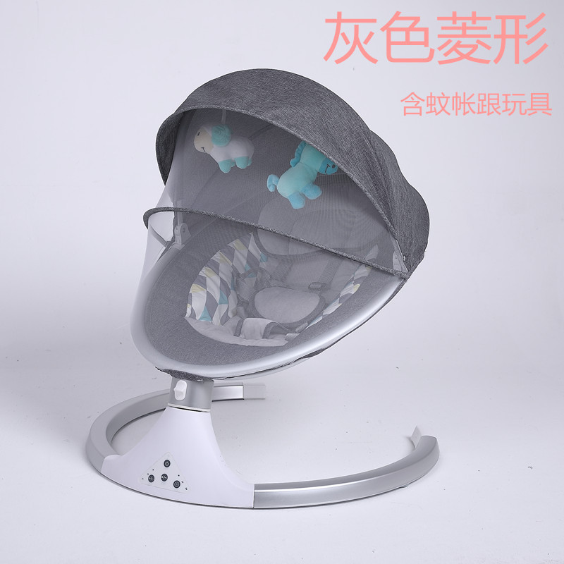 Inteligente eléctrica bebé mecedora eléctrica cama cuna recién nacido comodidad columpio coaxial bebé artefacto