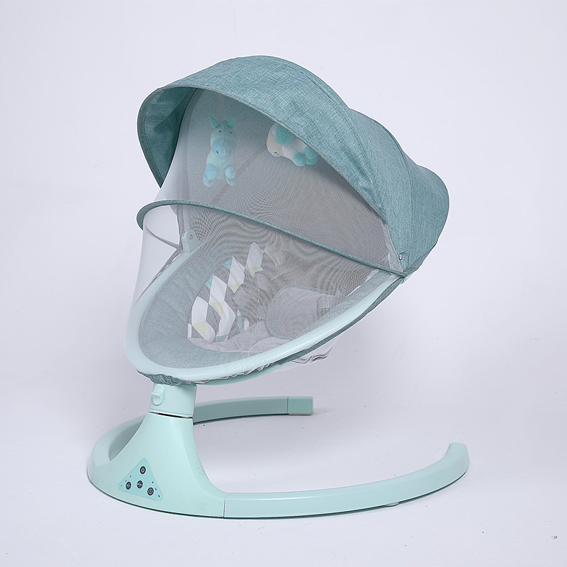 Directo de fábrica Baby Shaker bebé cuna eléctrica confort columpio mecedora bebé artefacto recién nacido mecedora inteligente image 6